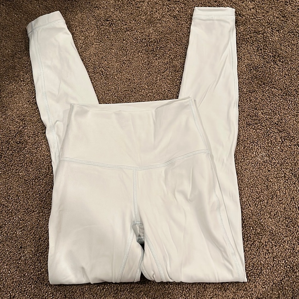 lululemon align leggings light blue size two
